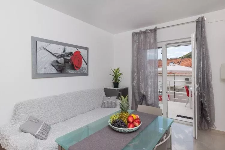 Stuck in the Moment Apartment - One Bedroom Apartment with Terrace and Sea View (A2+1)-Living room