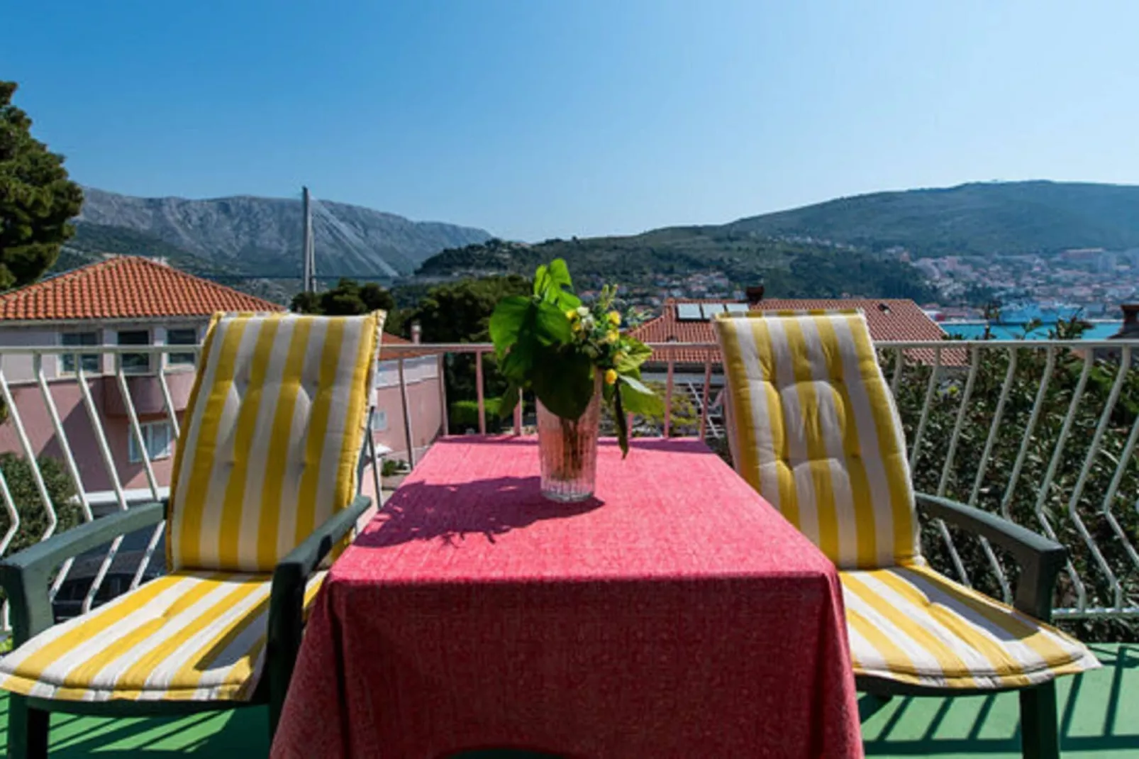 Guest House Mrdalo - Double Room 1-Terrassenbalkon