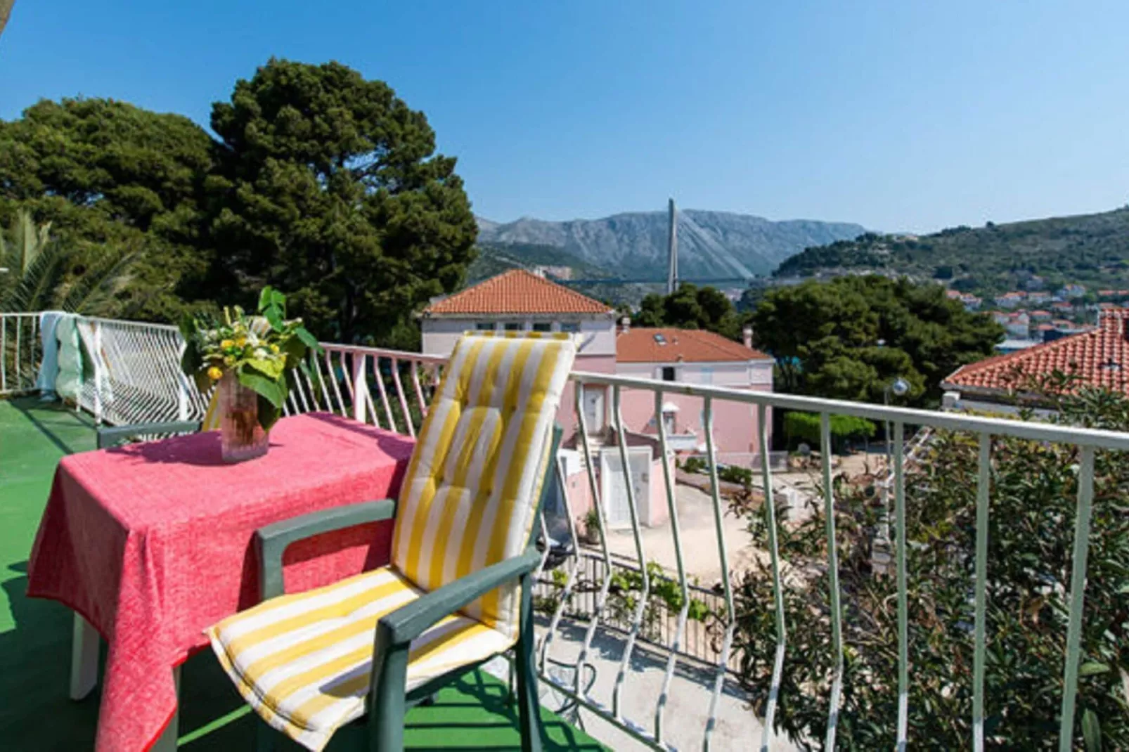 Guest House Mrdalo - Double Room 1-Terrassenbalkon