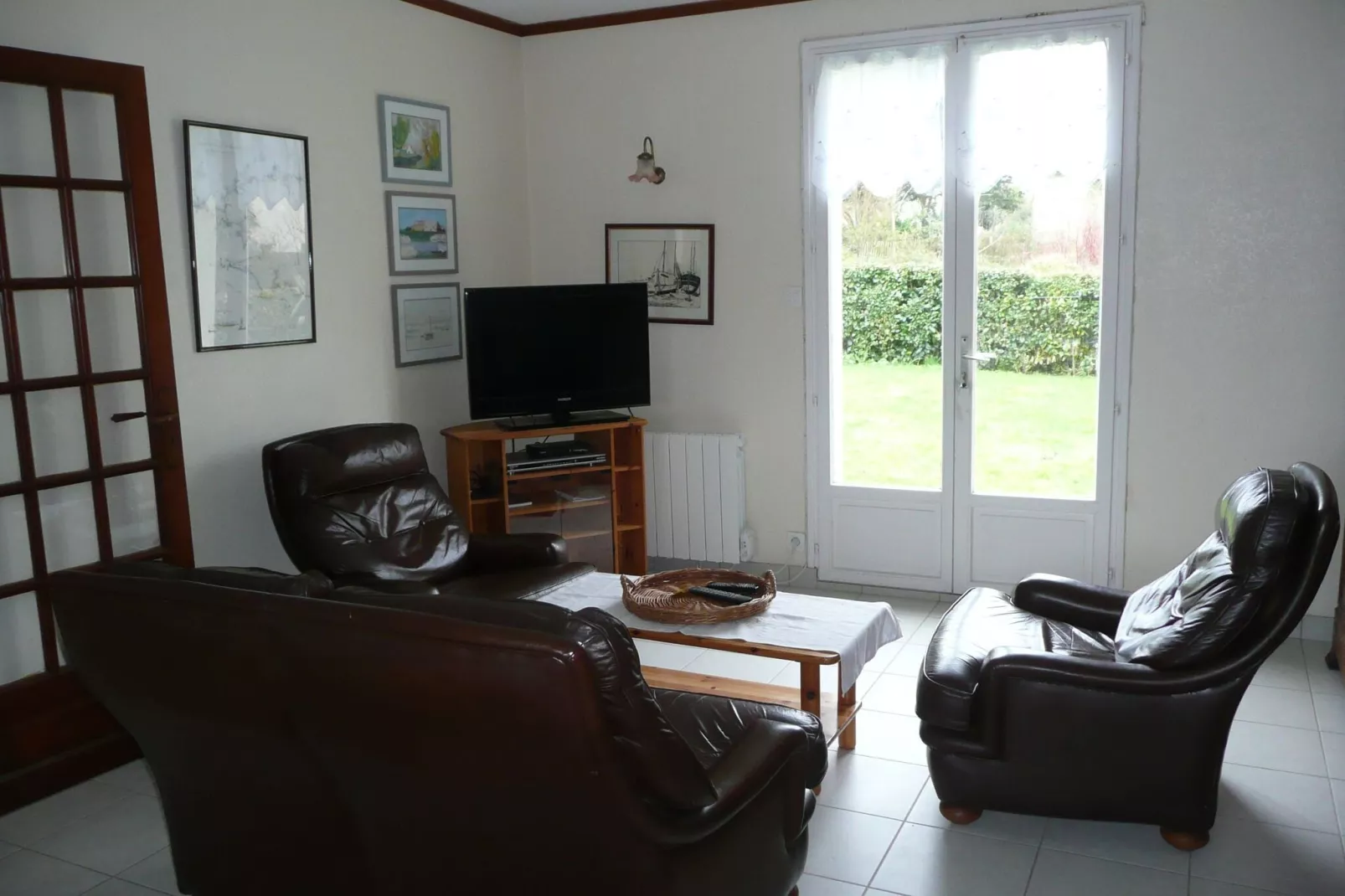 Ferienhaus nahe des Strandes Ploudalmézeau-Living room