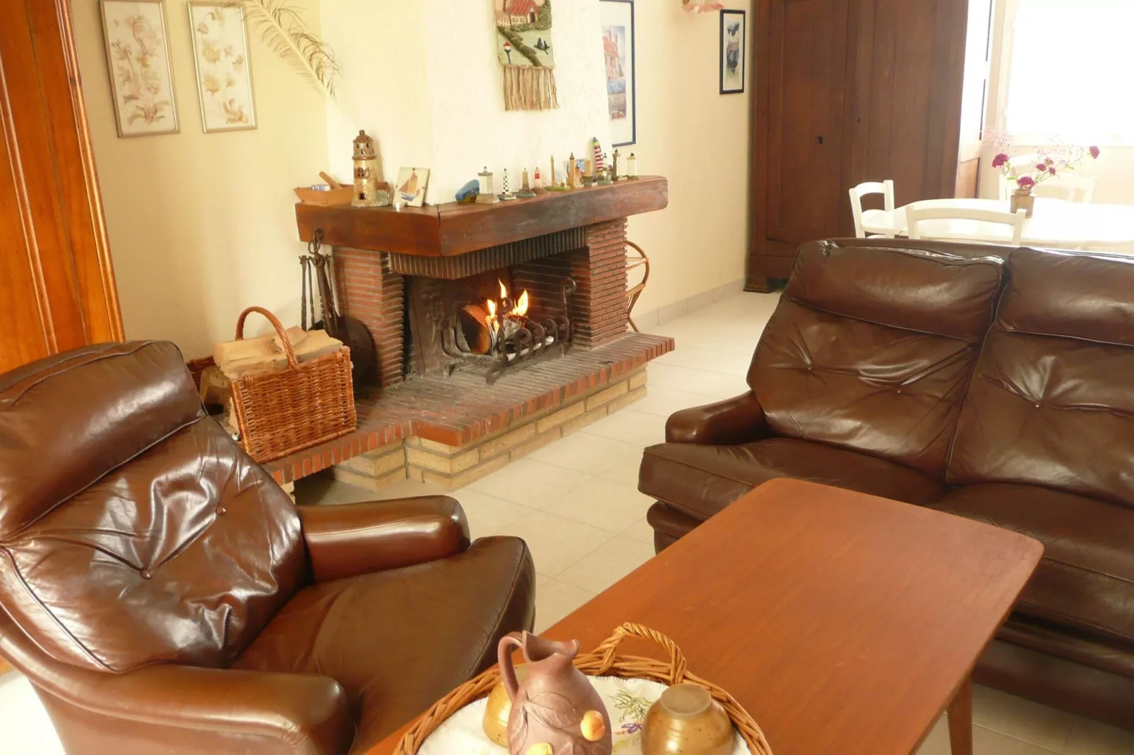 Ferienhaus nahe des Strandes Ploudalmézeau-Living room