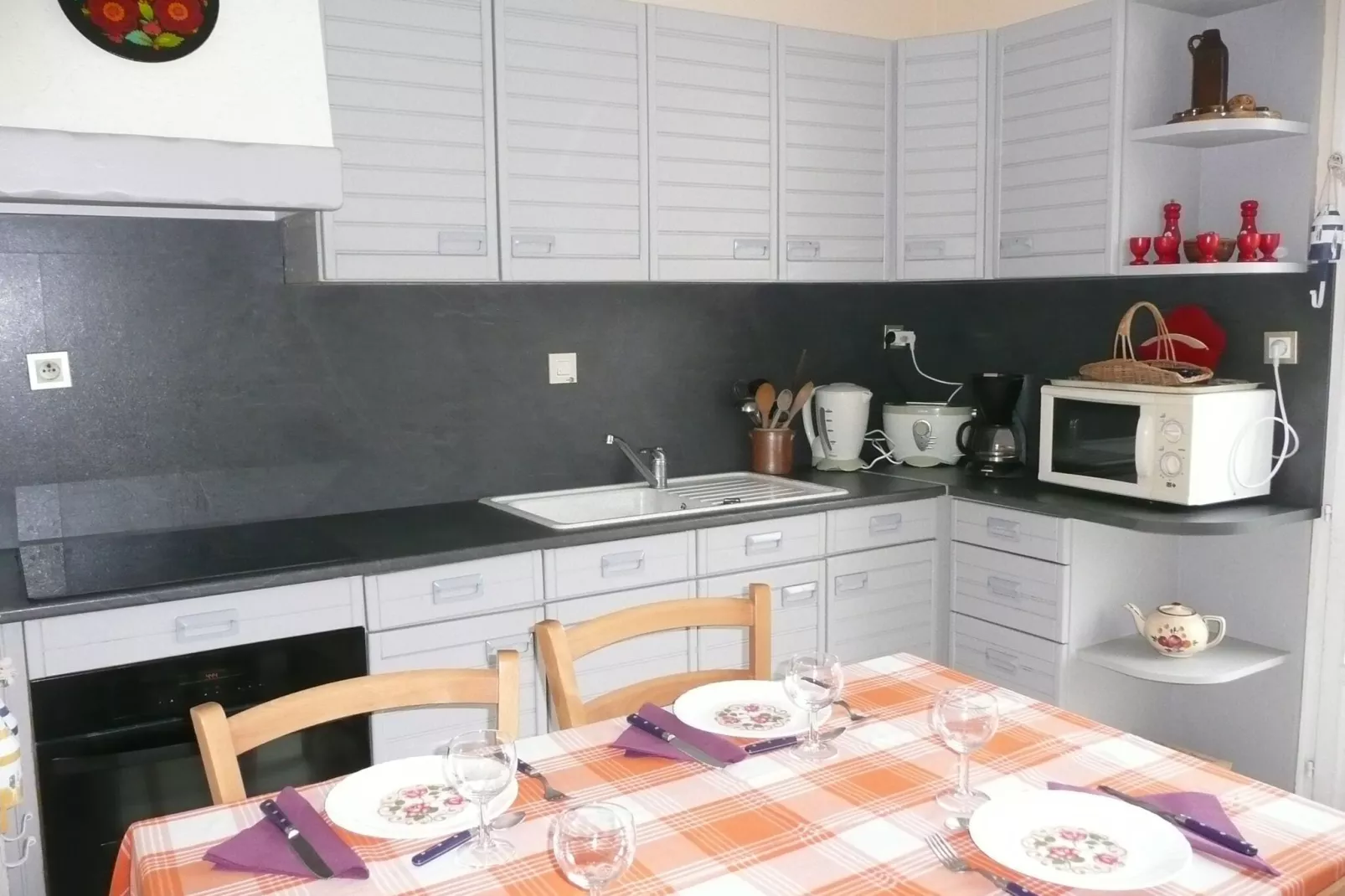 Ferienhaus nahe des Strandes Ploudalmézeau-Kitchen