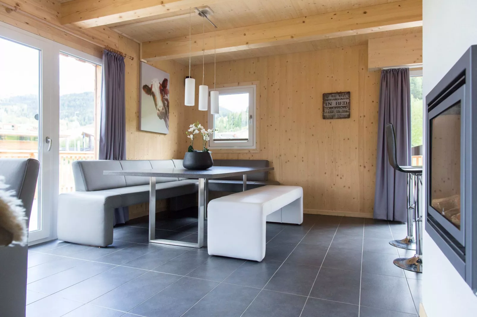 Kreischberg Chalet 18-Living room