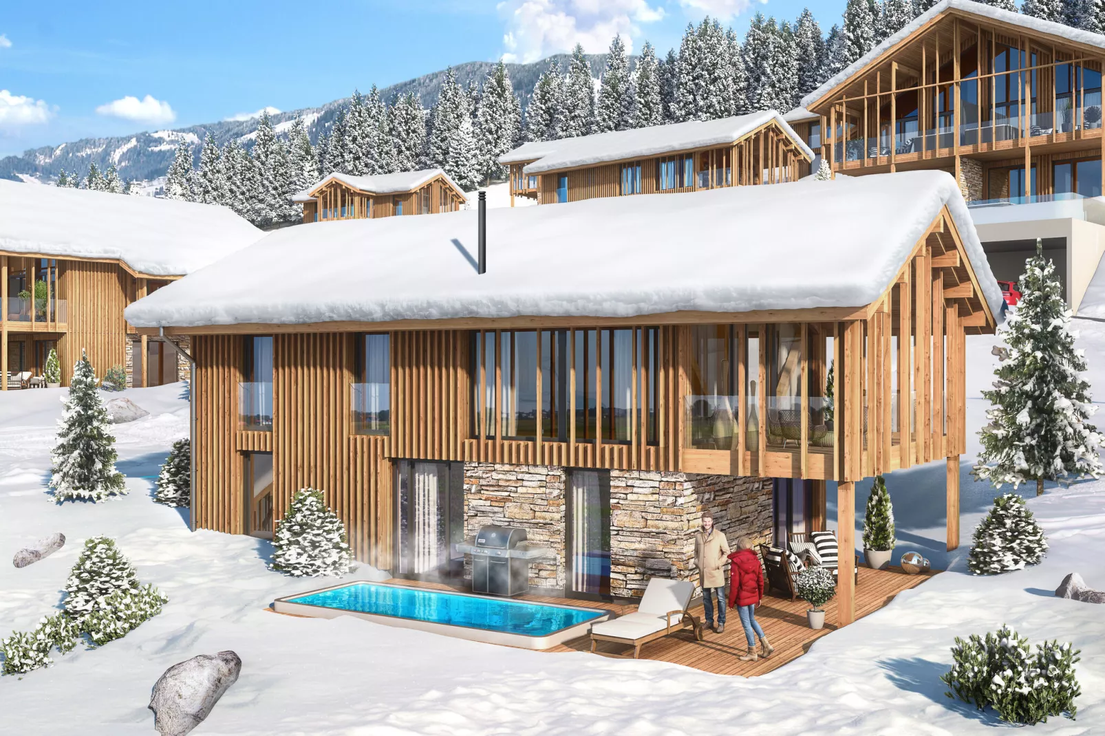 Bergresort Hauser Kaibling 12-Exterior winter