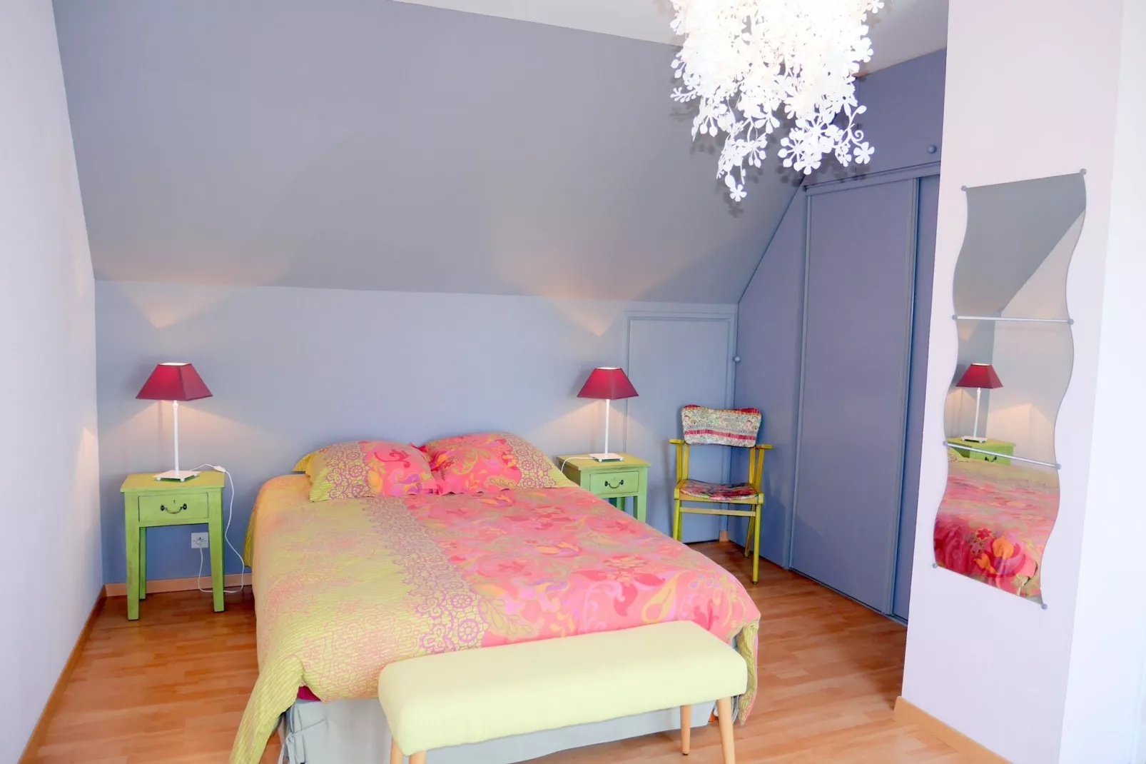 Ferienhaus Plounéour-Brignogan-Plages-Schlafzimmer