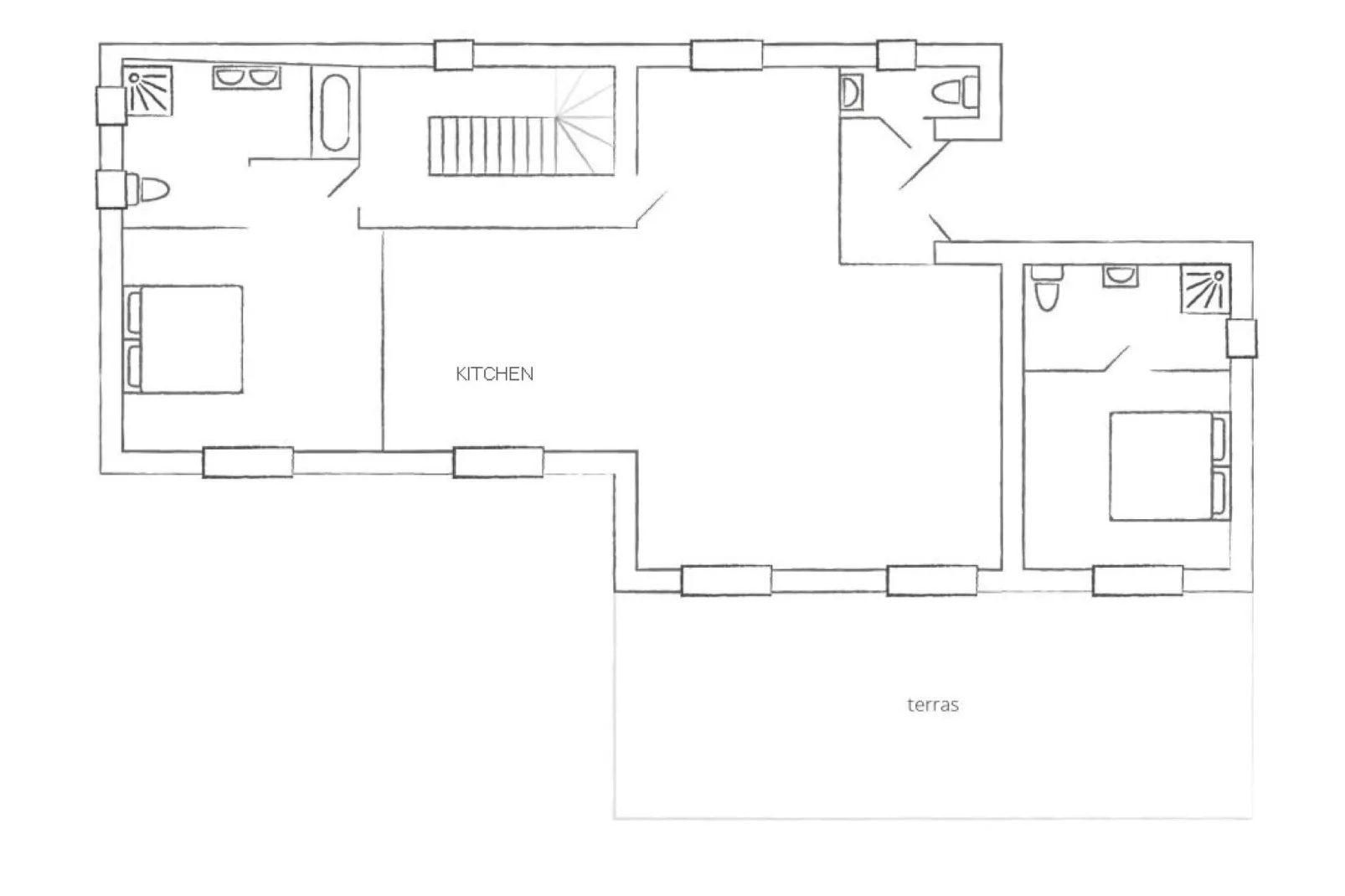 Villa Athos 8p-Installations