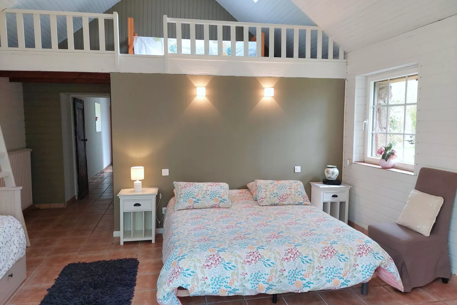 Natursteinhaus Ploudalmézeau-Portsall-Chambre