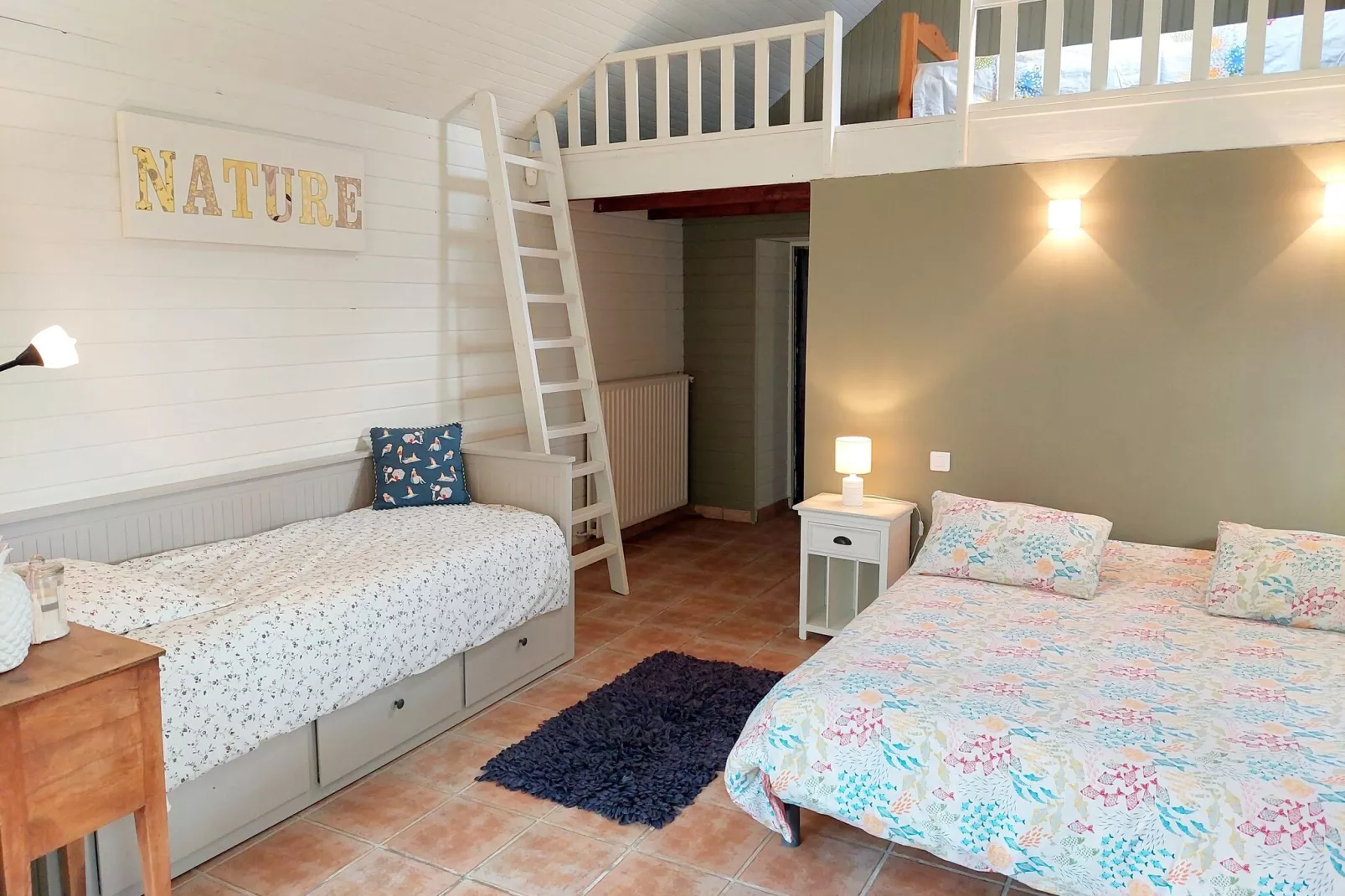 Natursteinhaus Ploudalmézeau-Portsall-Chambre
