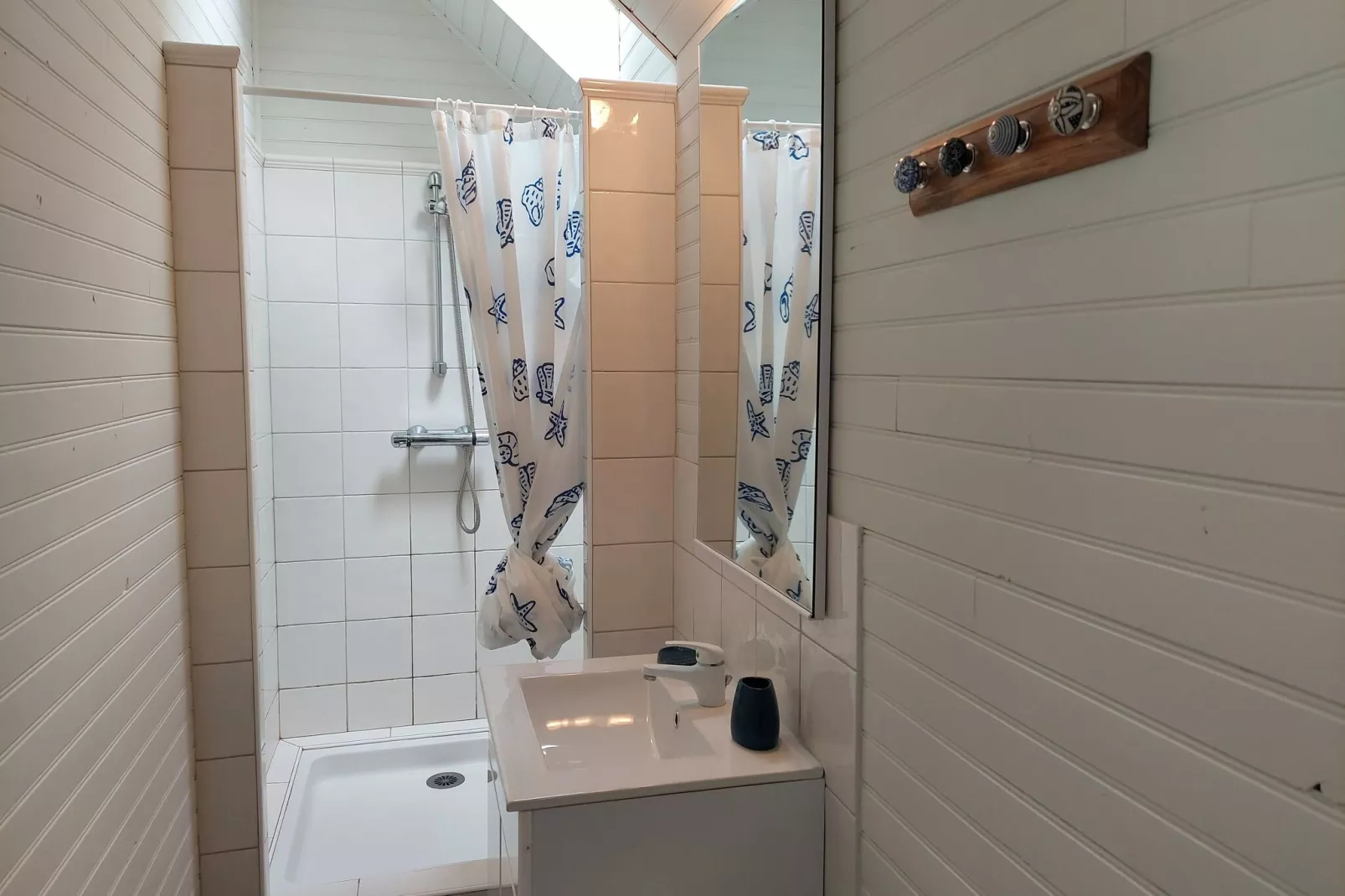 Natursteinhaus Ploudalmézeau-Portsall-Salle de bain