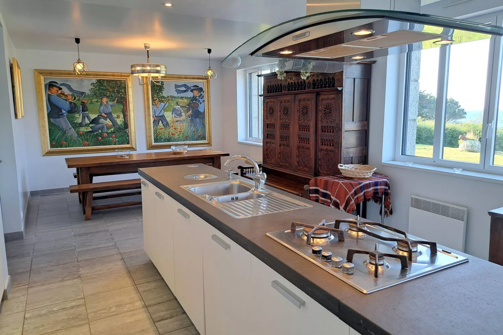 Ferienhaus in Nevez-Küche