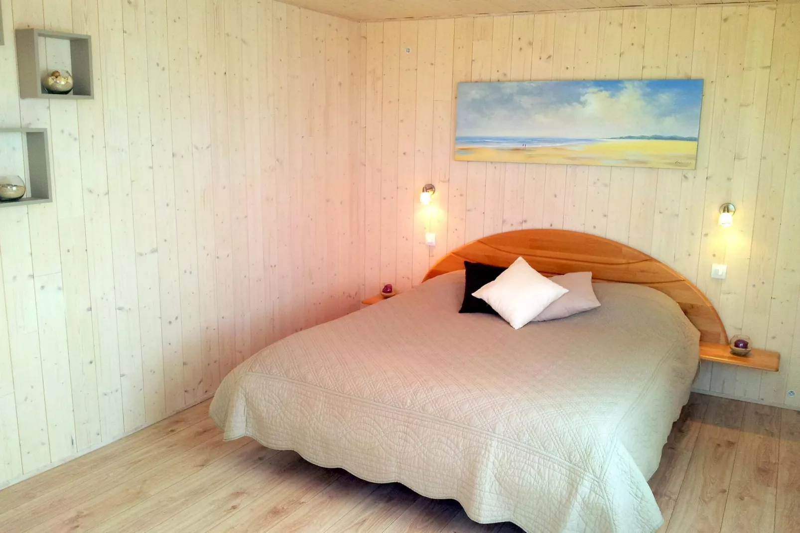 Ferienhaus in unmittelbarer Strandnähe Cléder-Schlafzimmer