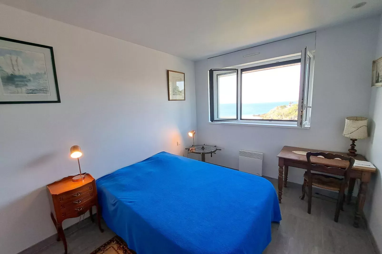 Ferienhaus in Nevez-Schlafzimmer