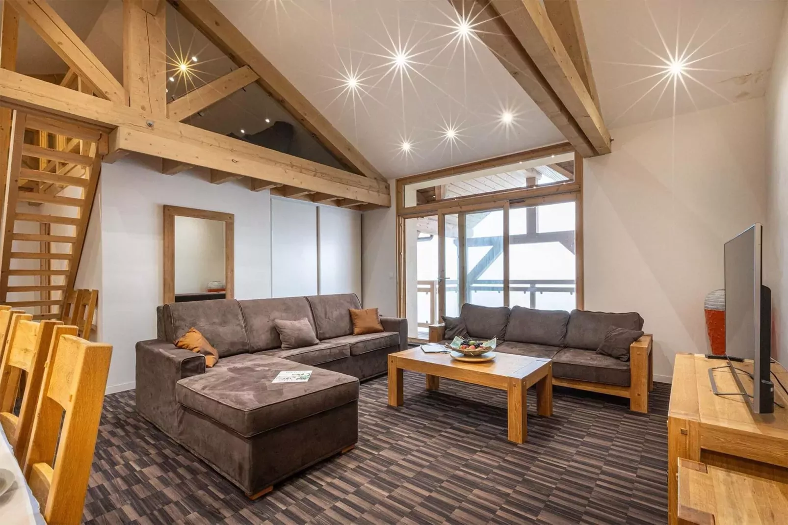 Chalets Les Amis 3-Living room
