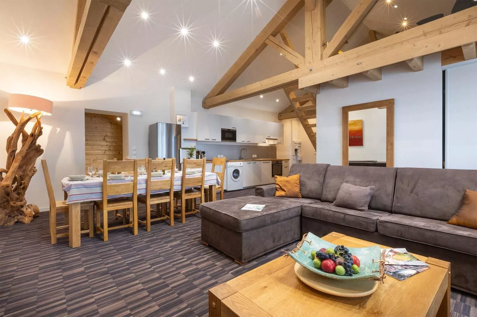Chalets Les Amis 3-Living room