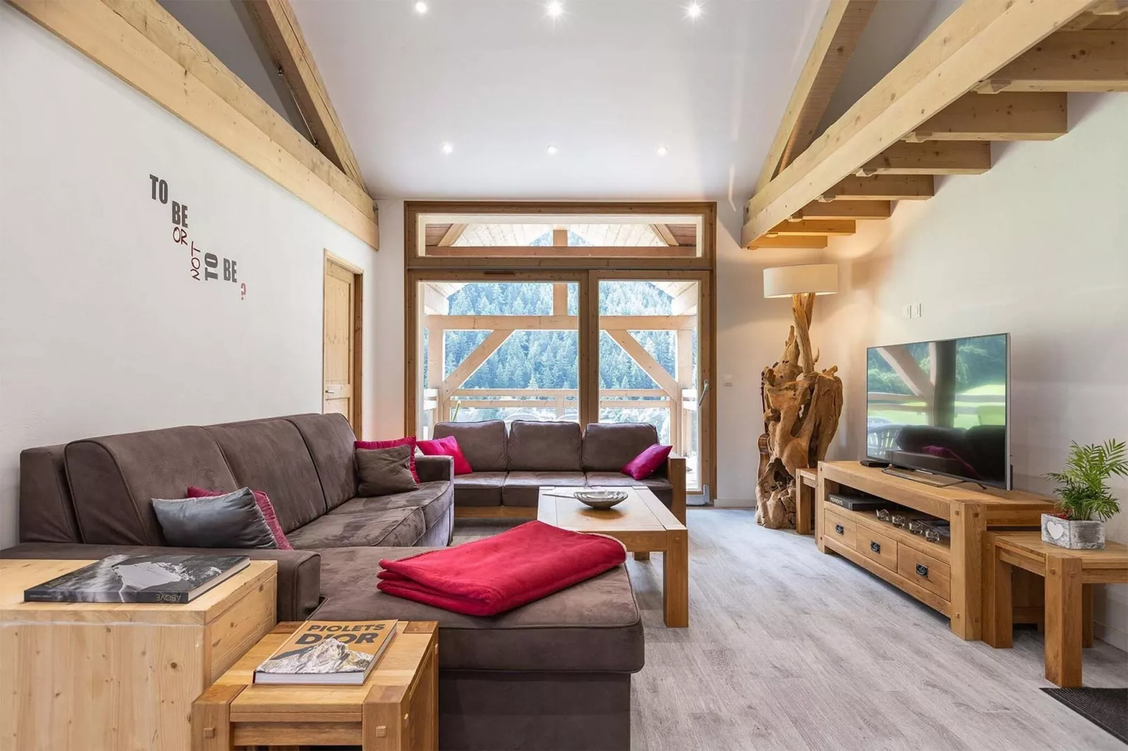 Chalets Les Amis 4-Living room