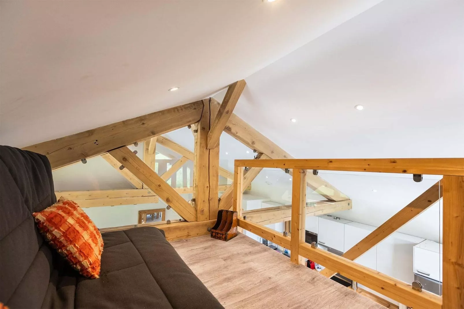 Chalets Les Amis 4-Living room