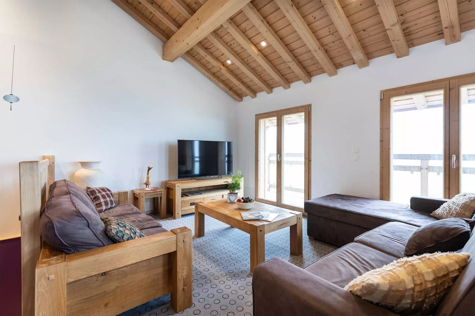 Chalets Les Amis 5-Living room
