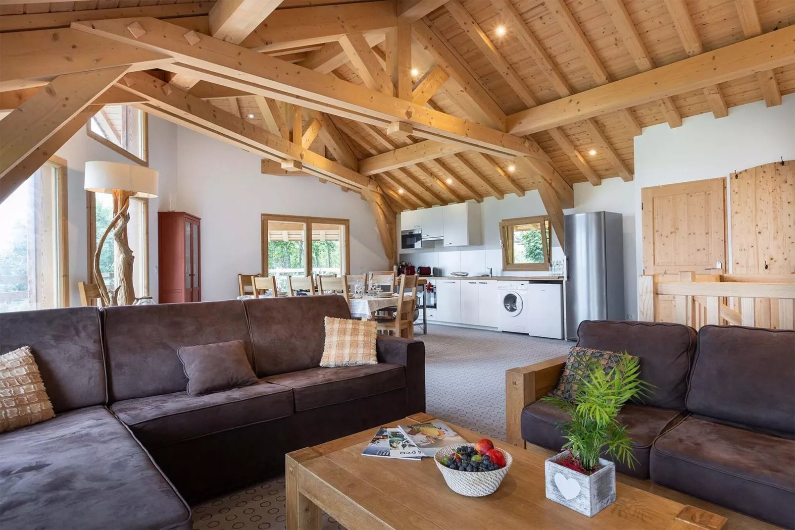 Chalets Les Amis 5-Living room