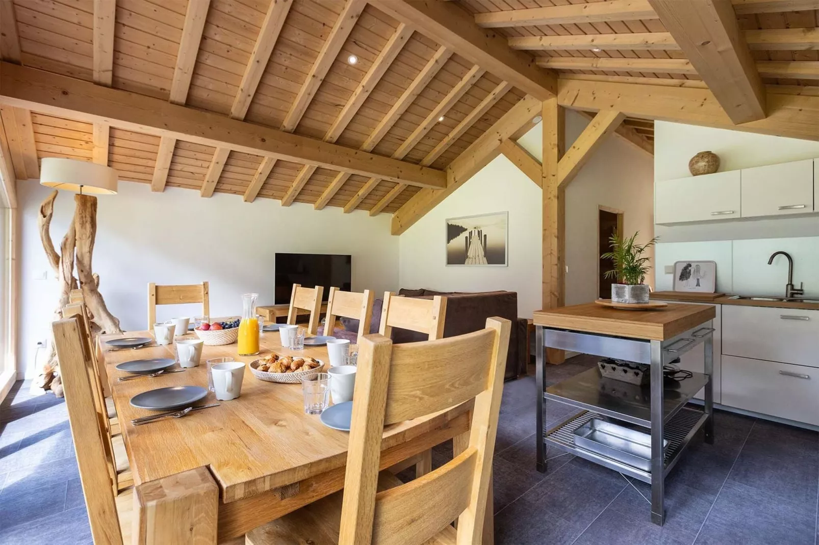 Chalet Ponturin-Salle à manger