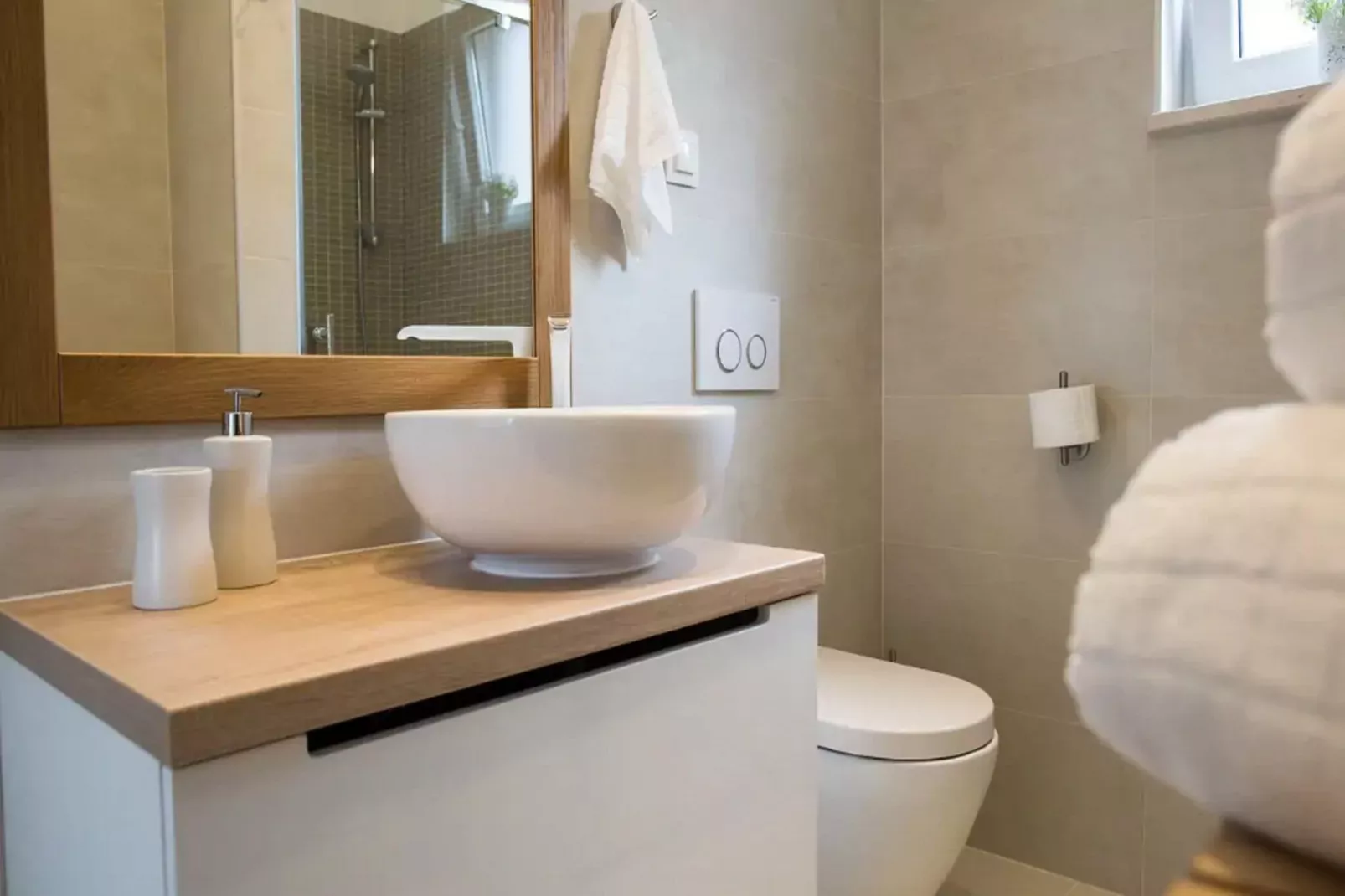 Apartment Maris (Cavtat) -  One Bedroom Apartment-Bathroom