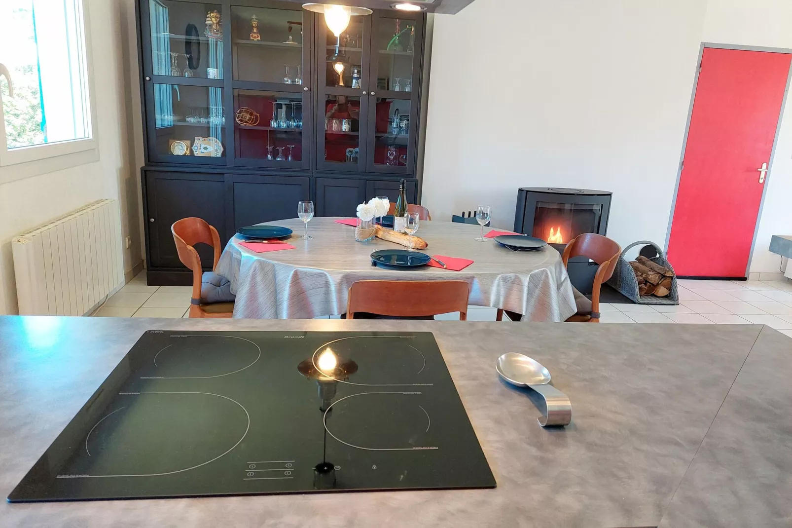 Ebenerdiges Ferienhaus in Strandnähe Santec-Dining room