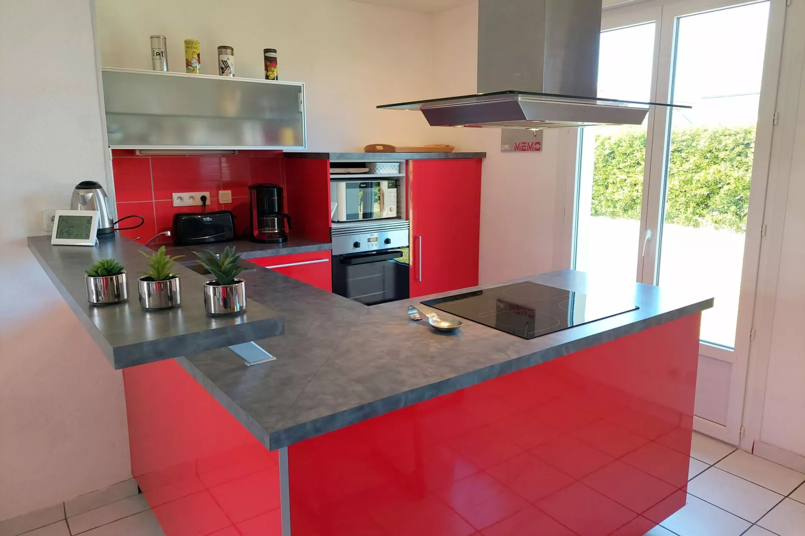 Ebenerdiges Ferienhaus in Strandnähe Santec-Kitchen