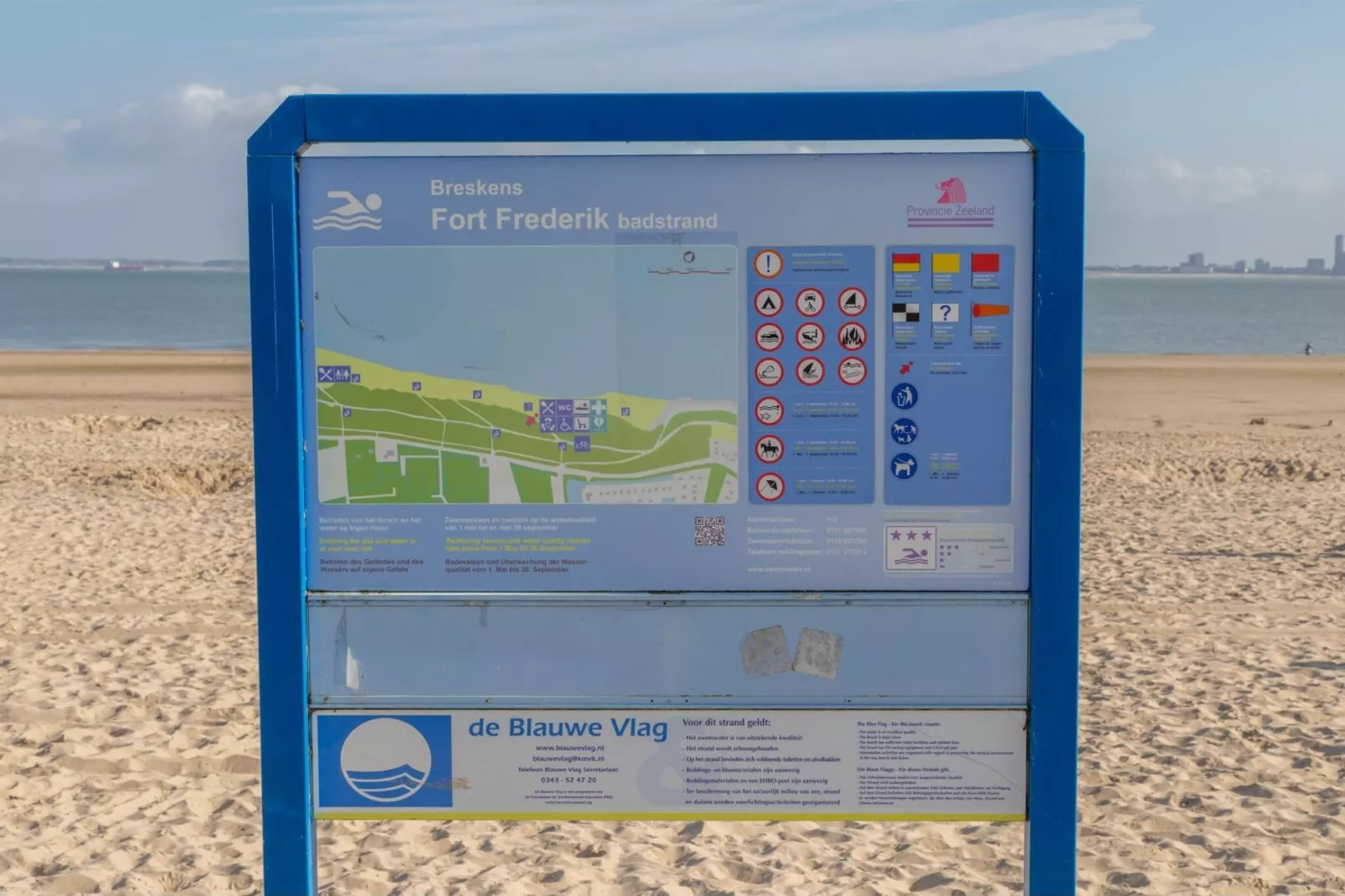 Strandhuis Schoneveld-Areas summer 1km
