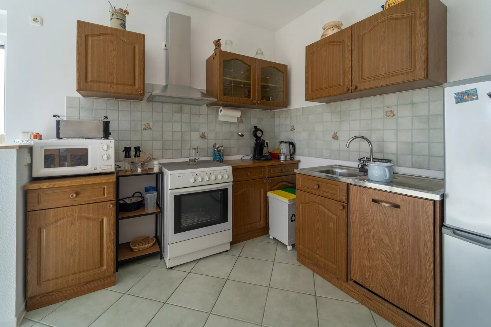 Ferienwohnung Petersberg-Kitchen
