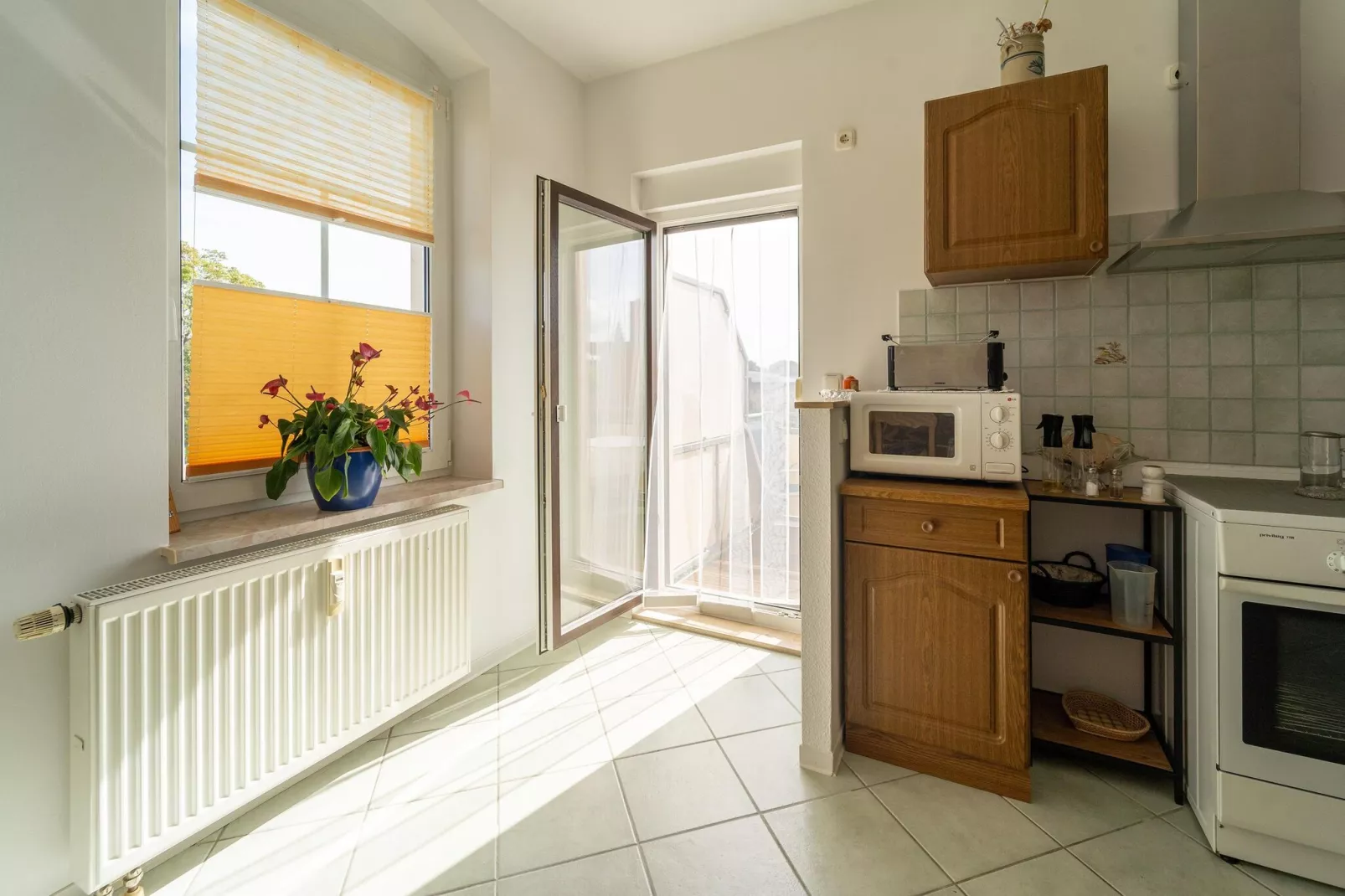 Ferienwohnung Petersberg-Kitchen