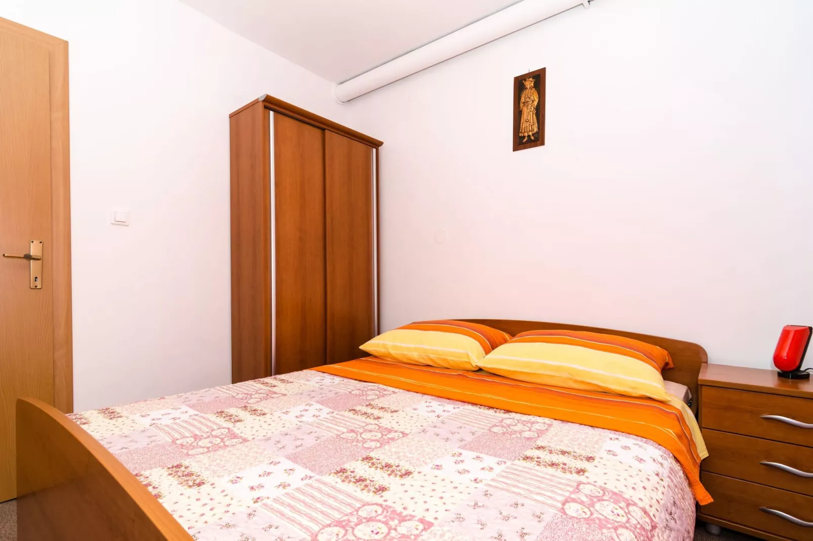 Apartment Berk - One-Bedroom Apartment with Terrace-Schlafzimmer