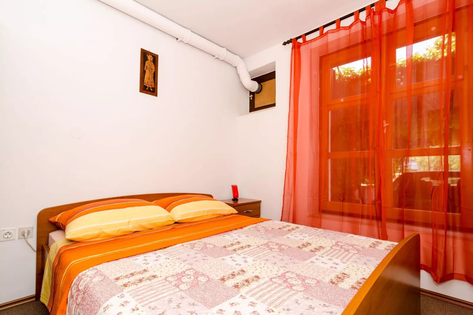 Apartment Berk - One-Bedroom Apartment with Terrace-Schlafzimmer