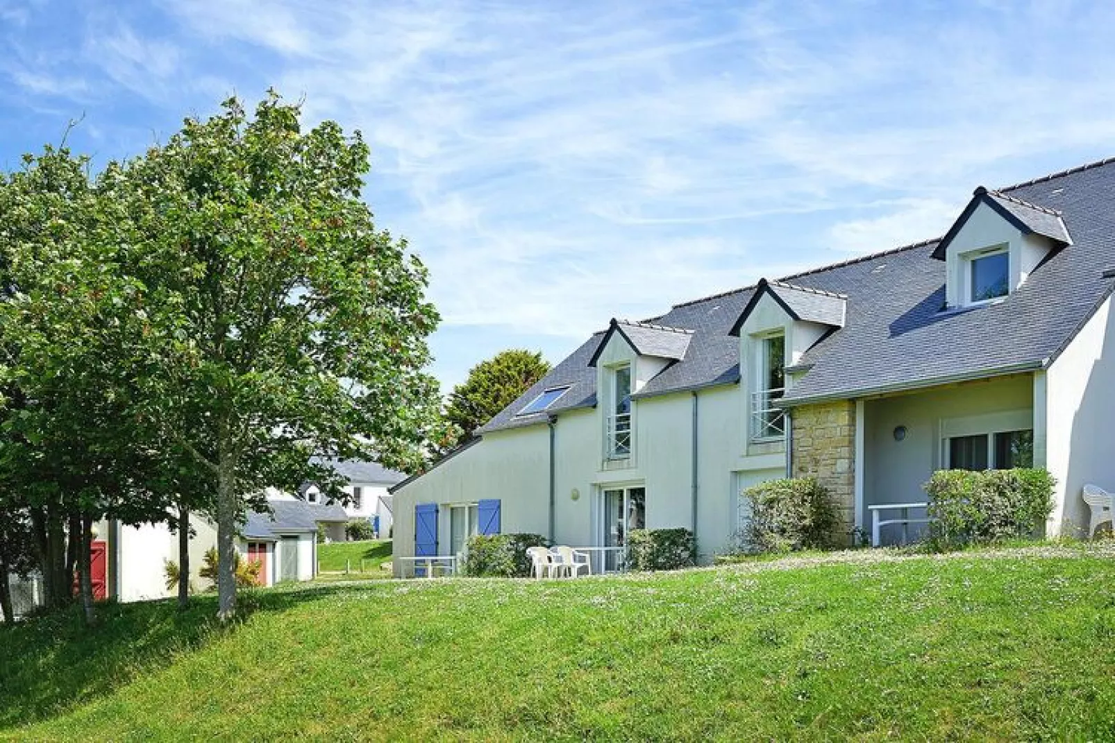 Residence Iroise Armorique Locmaria-Plouzané //T 3 Duplex 6 pers-Extérieur été
