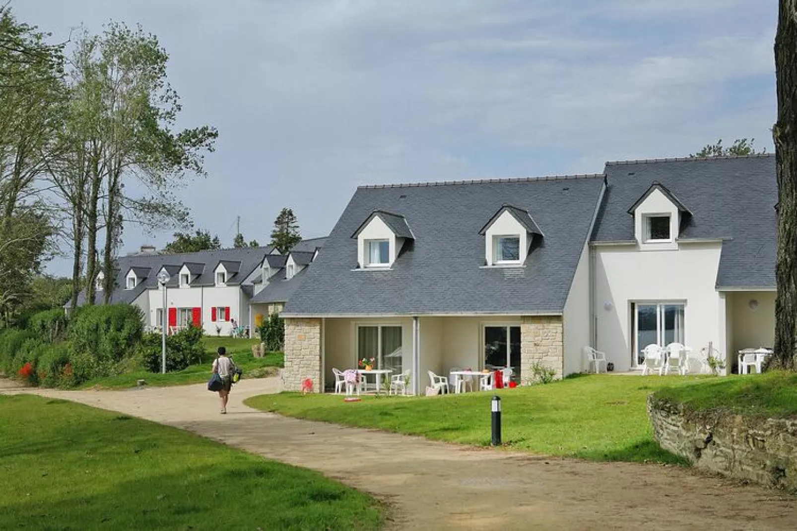 Residence Iroise Armorique Locmaria-Plouzané //T 3 Duplex 6 pers-Extérieur été