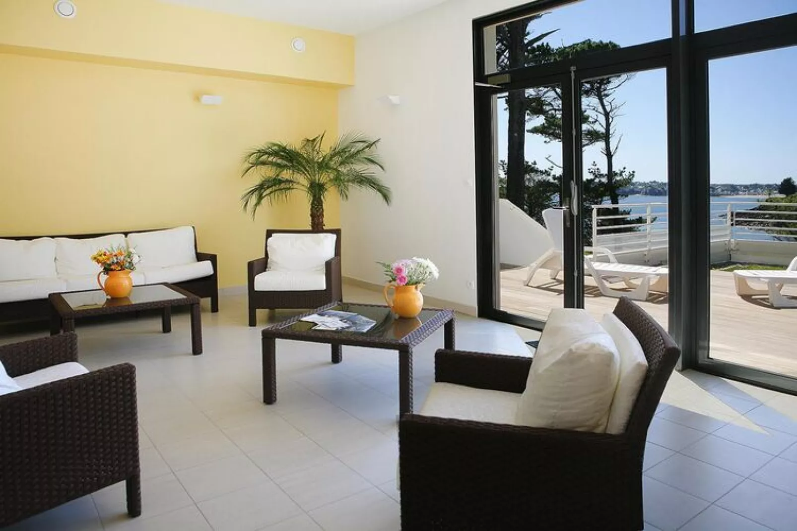 Residence Iroise Armorique Locmaria-Plouzané //T 3 Duplex 6 pers-Salon