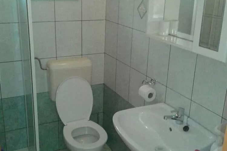 Apartments Magda - Duplex Three Bedroom Apartment with Balcony and Sea View (A1) - (ST)-Badezimmer