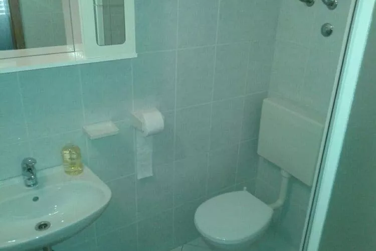 Apartments Magda - Duplex Three Bedroom Apartment with Balcony and Sea View (A1) - (ST)-Badezimmer