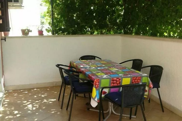 Apartments Magda - Duplex Three Bedroom Apartment with Balcony and Sea View (A1) - (ST)-Terrasse