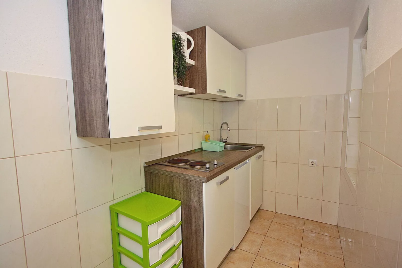 Apartment Zorica - One Bedroom Apartment with Terrace (ST)-Cuisine