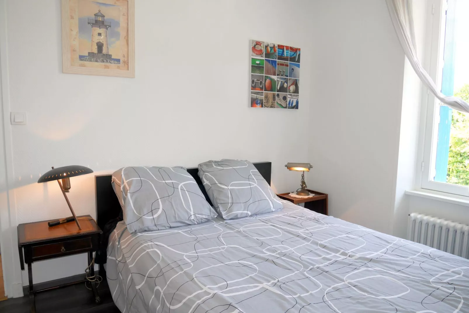 Ferienhaus mit 180° Panorama Meerblick Lampaul-Plouarzel-Bedroom