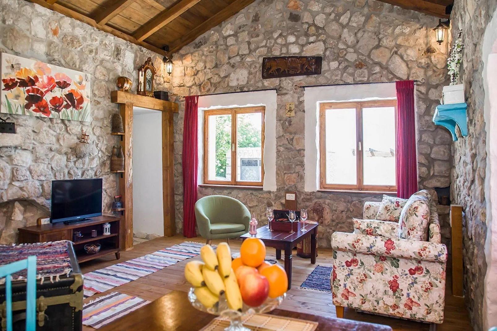 Holiday Home Mario - One-Bedroom Holiday Home-Wohnzimmer