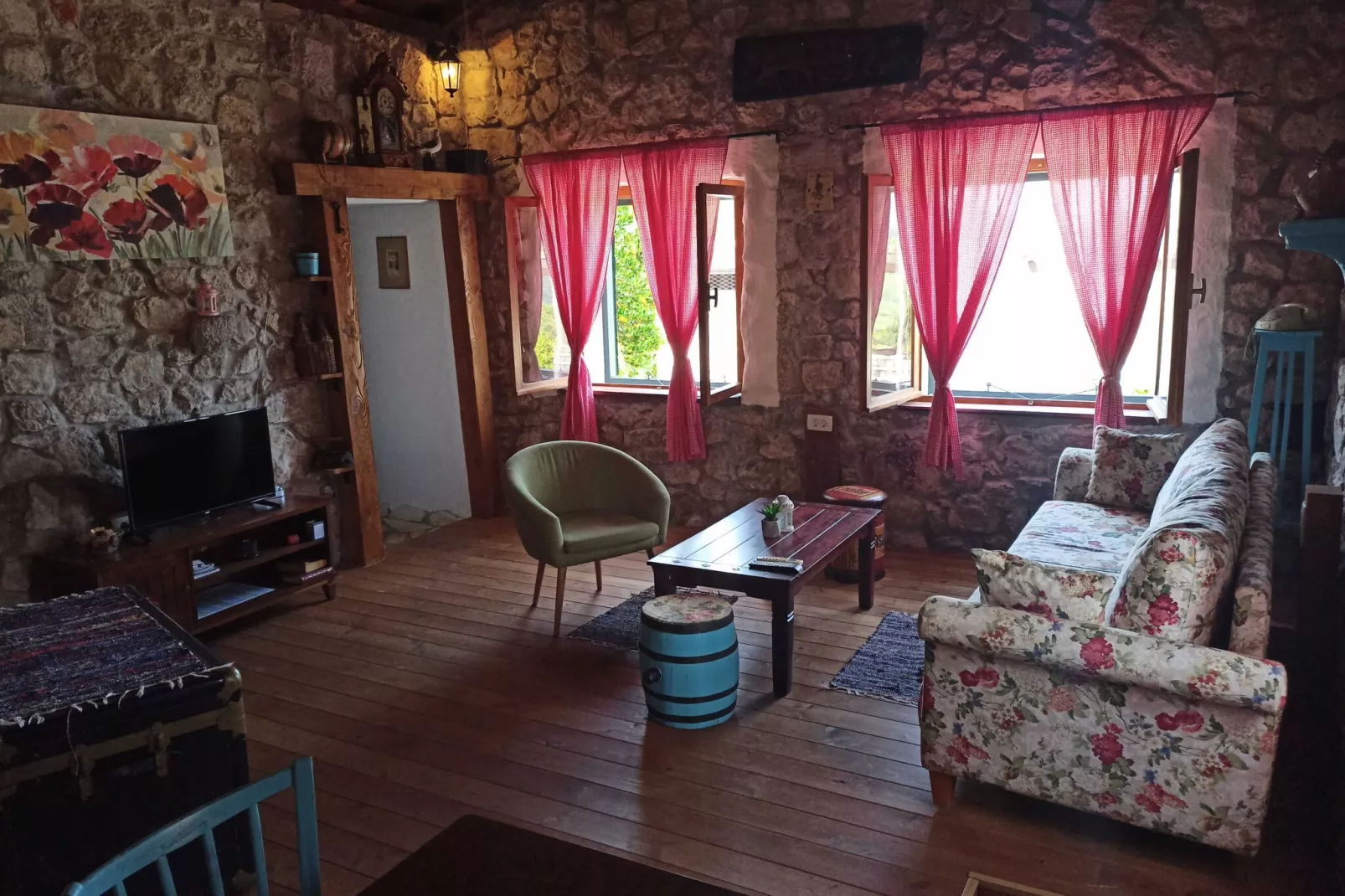 Holiday Home Mario - One-Bedroom Holiday Home-Wohnzimmer