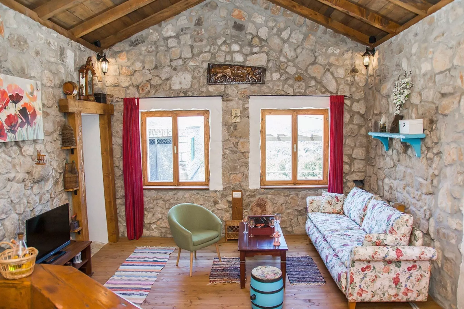Holiday Home Mario - One-Bedroom Holiday Home-Wohnzimmer