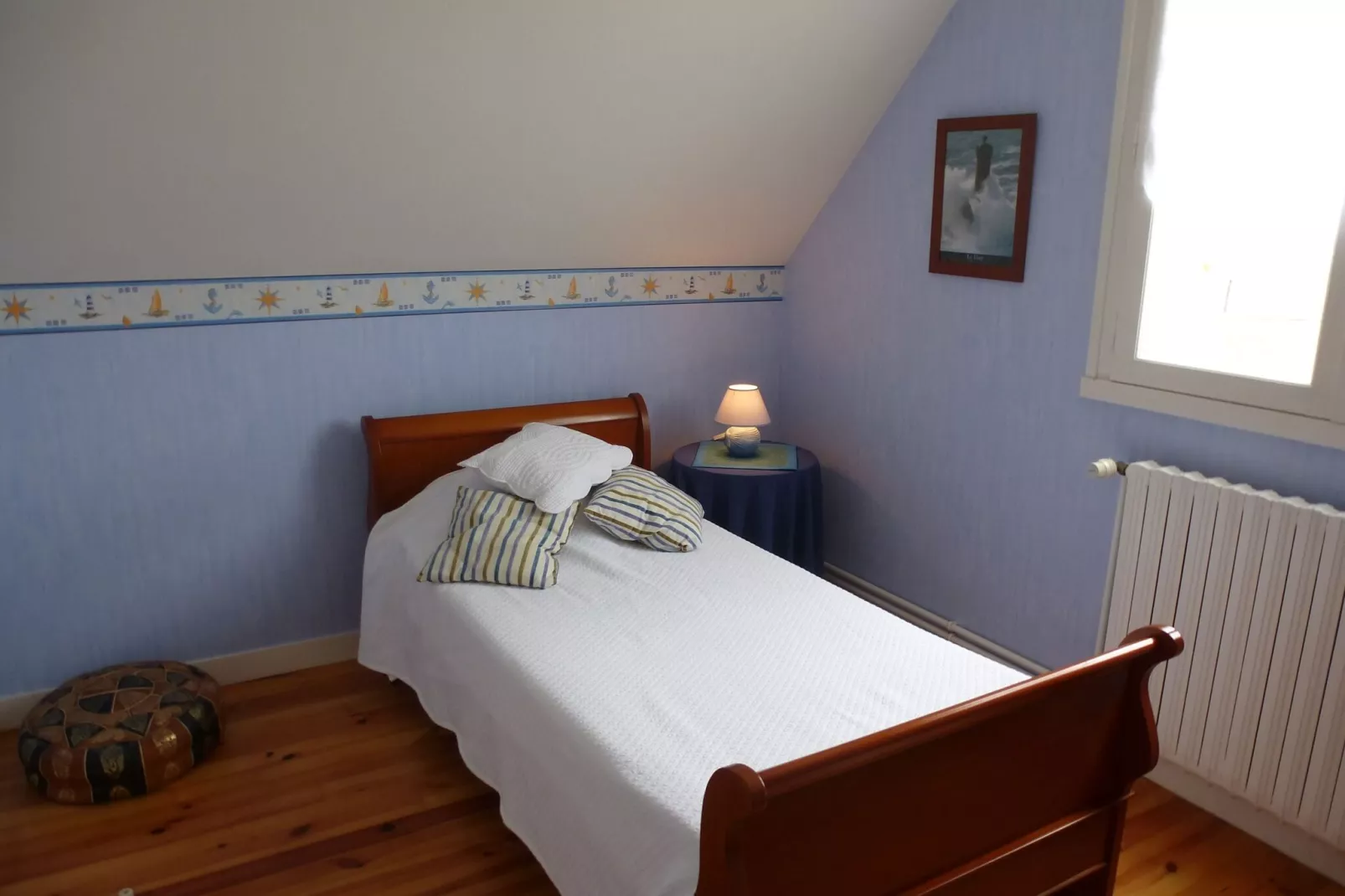 50m vom Sandstrand Ferienhaus Ploudalmézeau-Bedroom