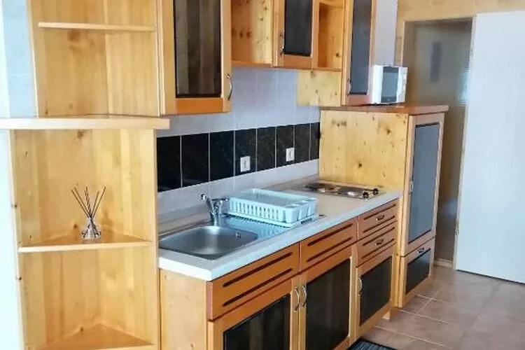 House Panorama - One Bedroom Apartment with Balcony and Sea View (Panoramahaus)-Kitchen