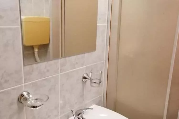 House Panorama - One Bedroom Apartment with Balcony and Sea View (Panoramahaus)-Bathroom