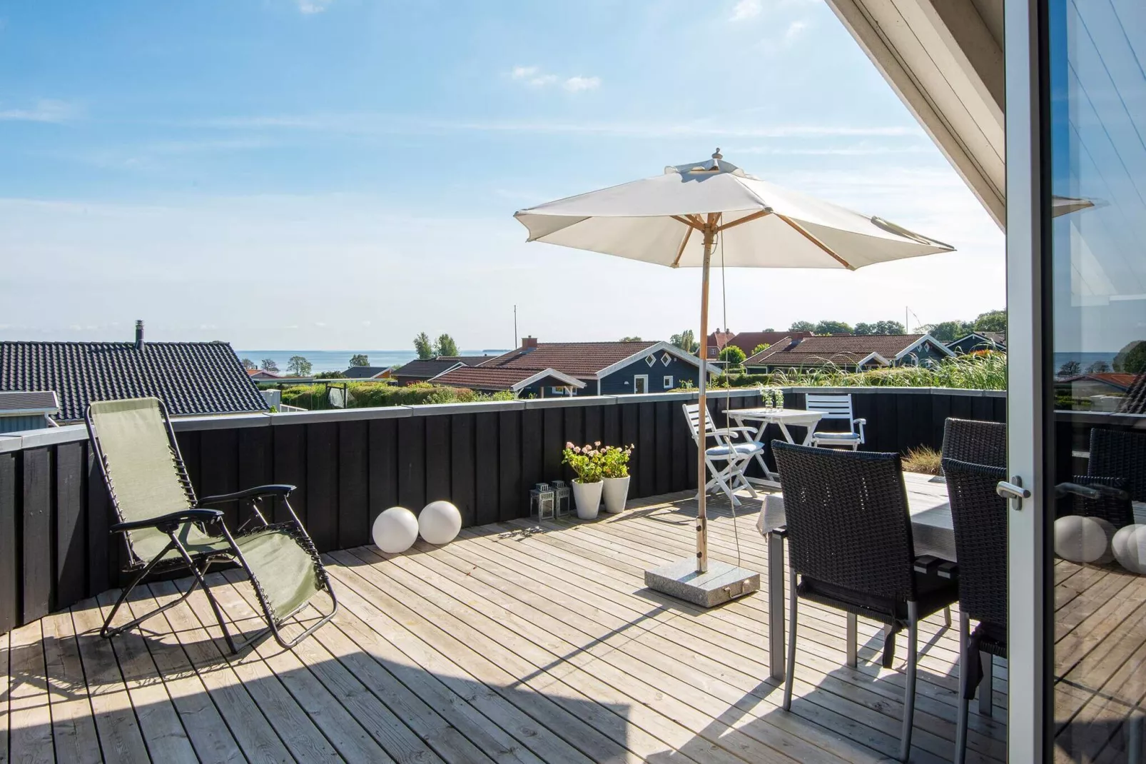 Maison de vacances pour 6 a Sjølund-By Traum-Sauna