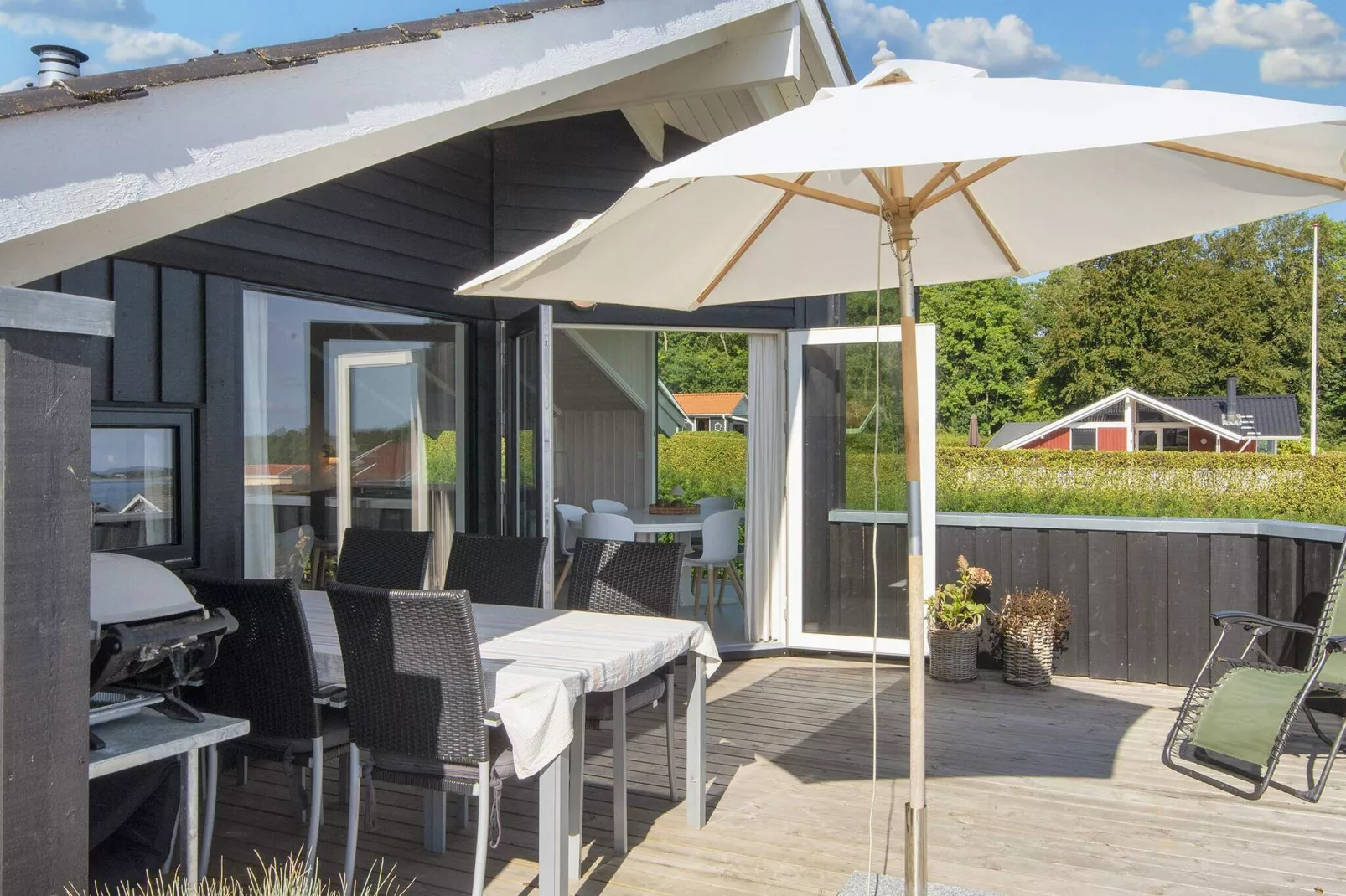 Maison de vacances pour 6 a Sjølund-By Traum-Sauna