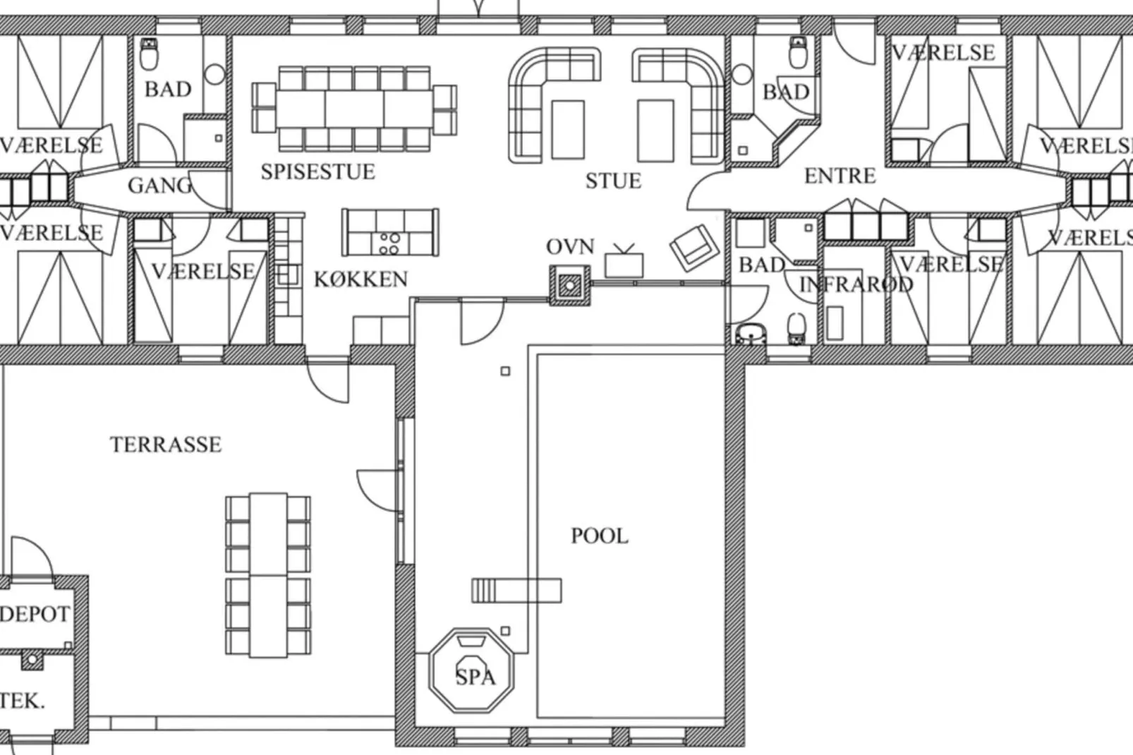 4 Sterne Ferienhaus in Ulfborg-Innen