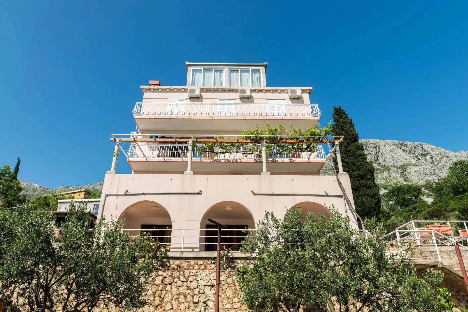 Villa Barbara - Studio with Terrace and Sea View (br.2)-Extérieur