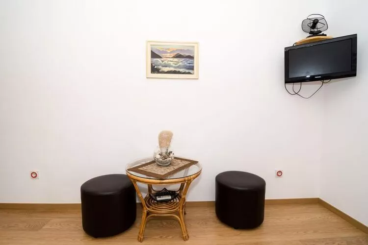 Villa Barbara - Comfort Studio with Terrace and Sea View (br. 1)-Living room